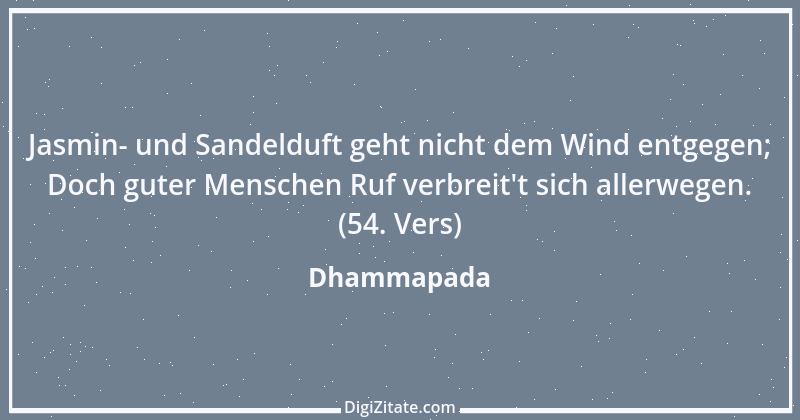 Zitat von Dhammapada 131