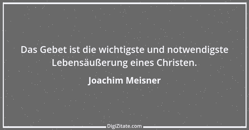 Zitat von Joachim Meisner 9