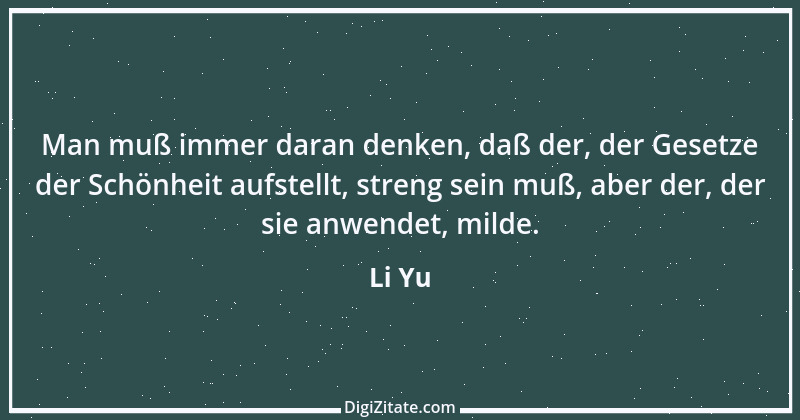 Zitat von Li Yu 3