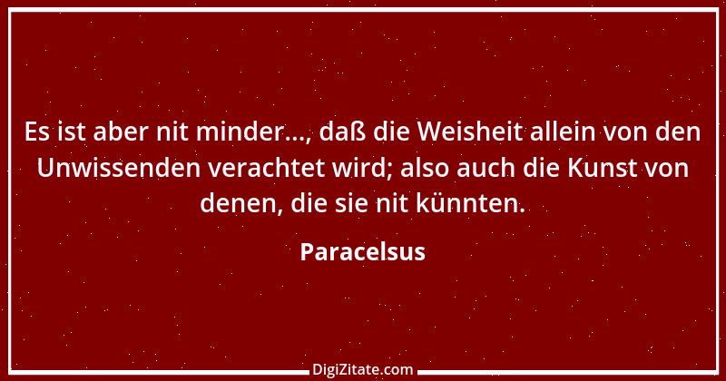 Zitat von Paracelsus 18