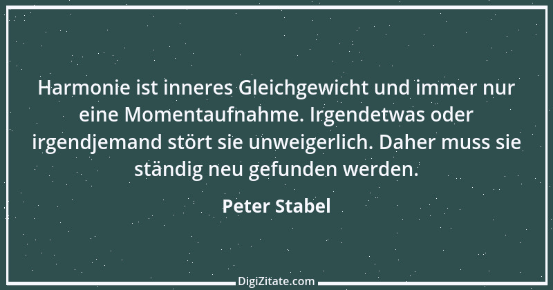 Zitat von Peter Stabel 1