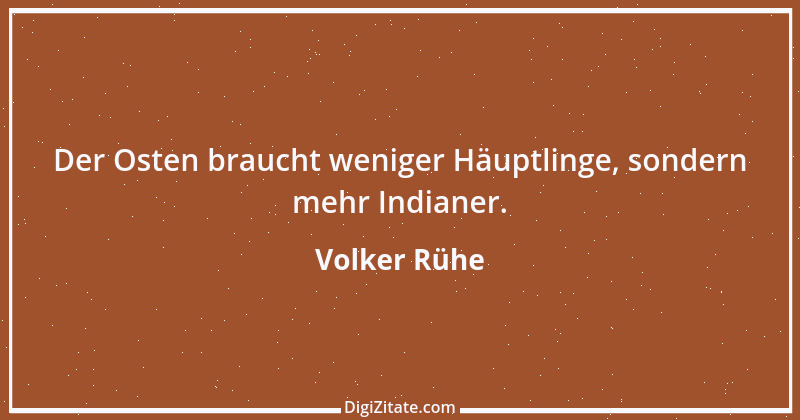 Zitat von Volker Rühe 18