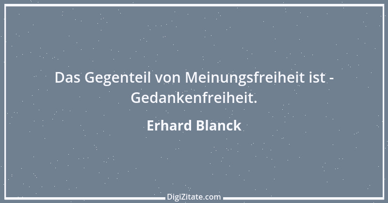 Zitat von Erhard Blanck 1693