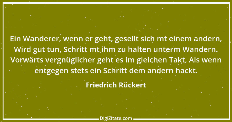 Zitat von Friedrich Rückert 107