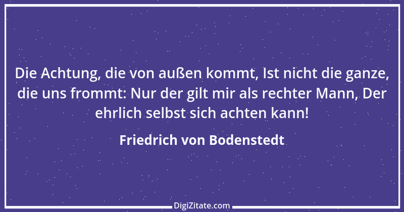 Zitat von Friedrich von Bodenstedt 96