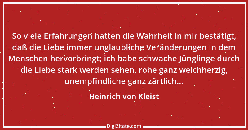 Zitat von Heinrich von Kleist 37