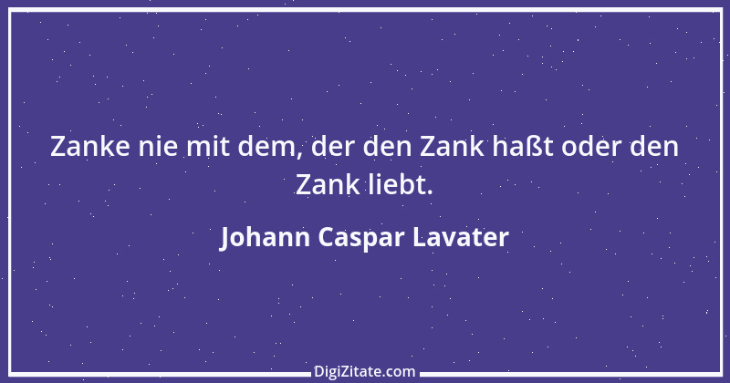 Zitat von Johann Caspar Lavater 108