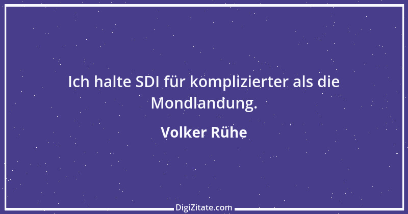 Zitat von Volker Rühe 19