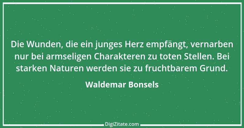 Zitat von Waldemar Bonsels 12