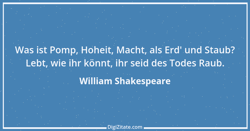 Zitat von William Shakespeare 724