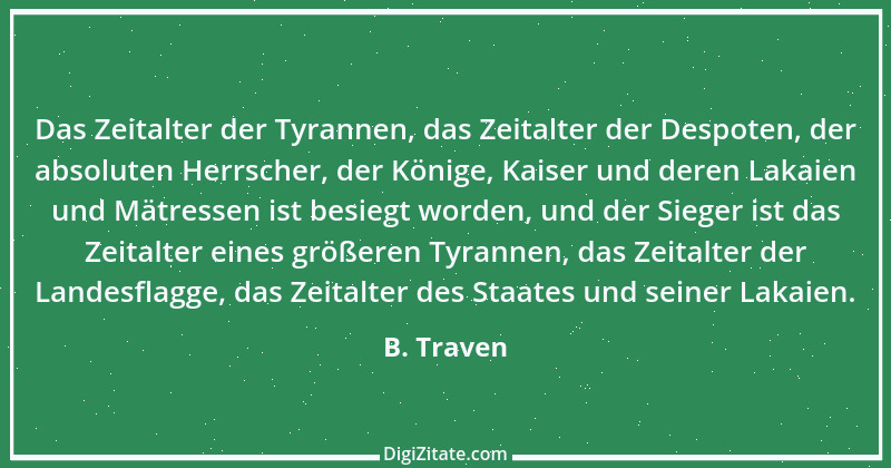 Zitat von B. Traven 236