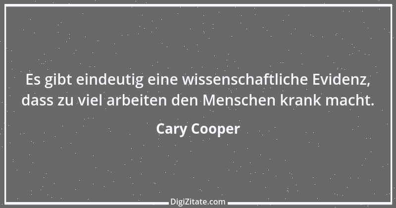 Zitat von Cary Cooper 1