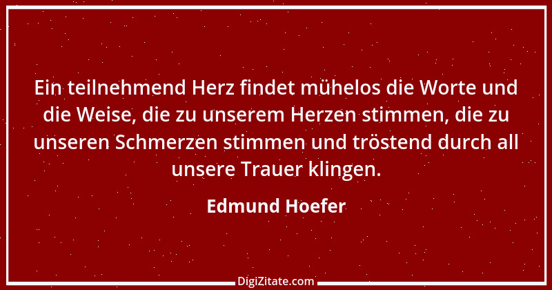 Zitat von Edmund Hoefer 5