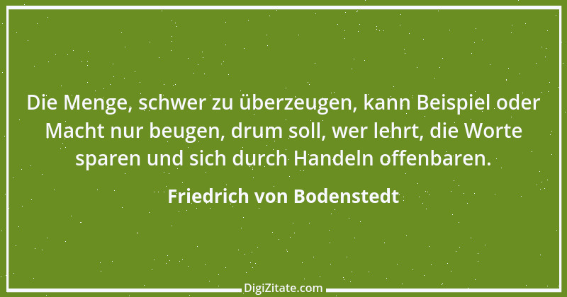 Zitat von Friedrich von Bodenstedt 97