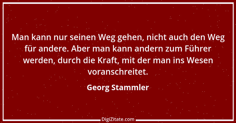 Zitat von Georg Stammler 23