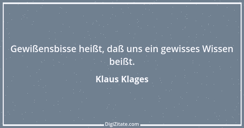 Zitat von Klaus Klages 391