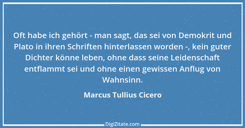 Zitat von Marcus Tullius Cicero 63