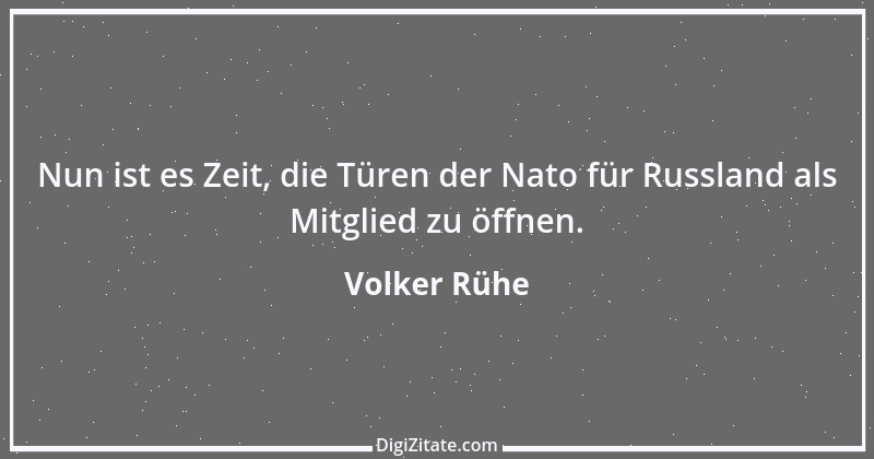 Zitat von Volker Rühe 20