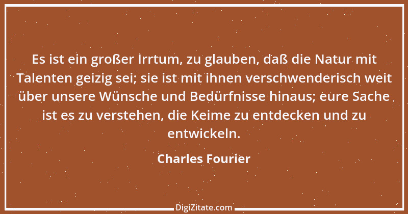 Zitat von Charles Fourier 3