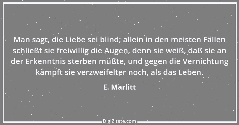 Zitat von E. Marlitt 8