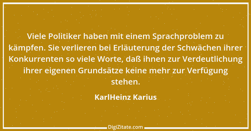 Zitat von KarlHeinz Karius 65