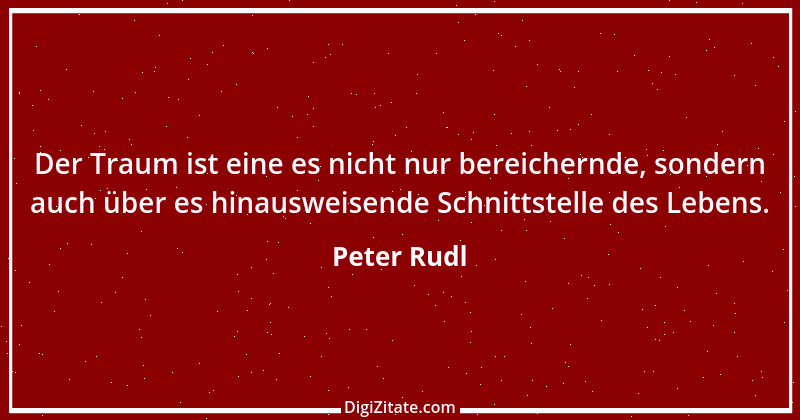 Zitat von Peter Rudl 1414