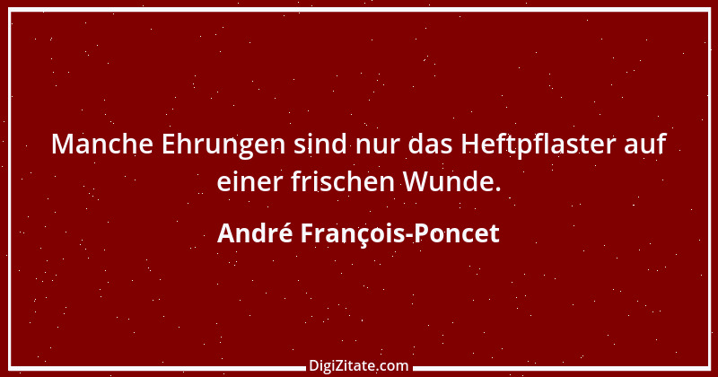 Zitat von André François-Poncet 2