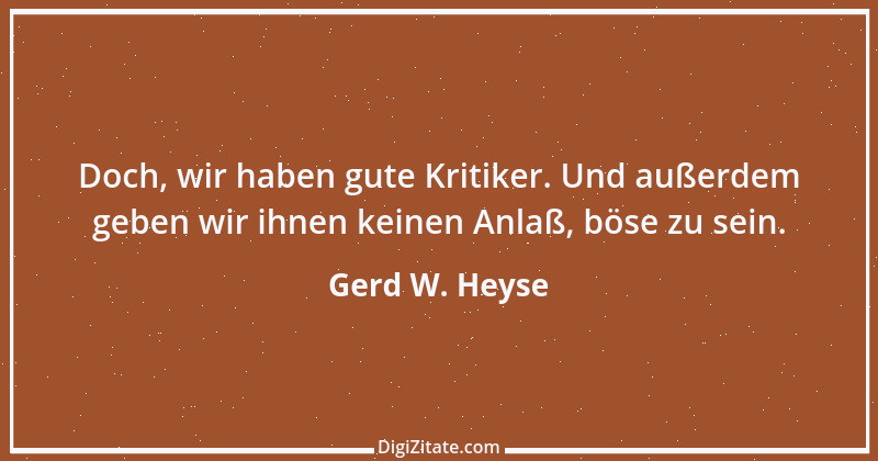 Zitat von Gerd W. Heyse 249