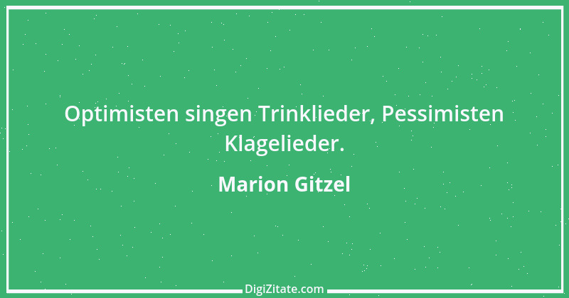 Zitat von Marion Gitzel 56