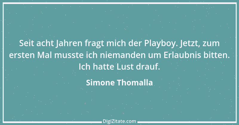 Zitat von Simone Thomalla 10