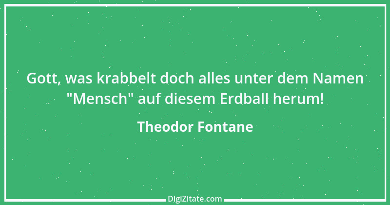 Zitat von Theodor Fontane 403