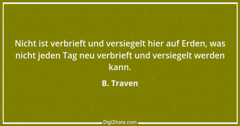 Zitat von B. Traven 239