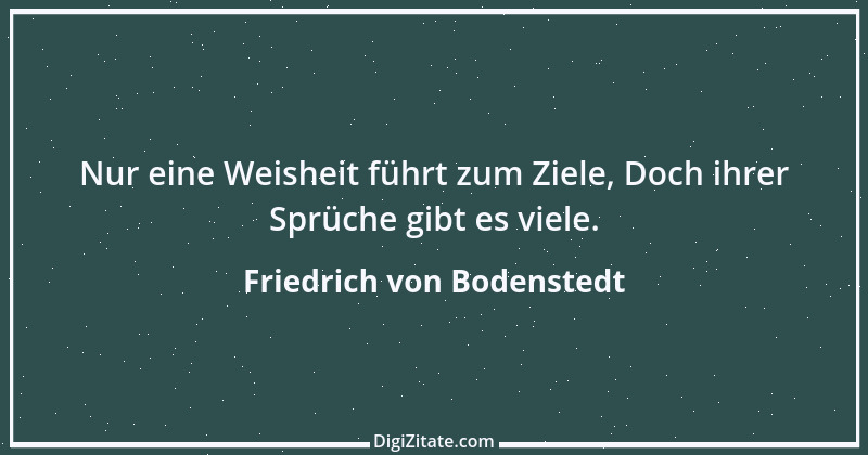 Zitat von Friedrich von Bodenstedt 100