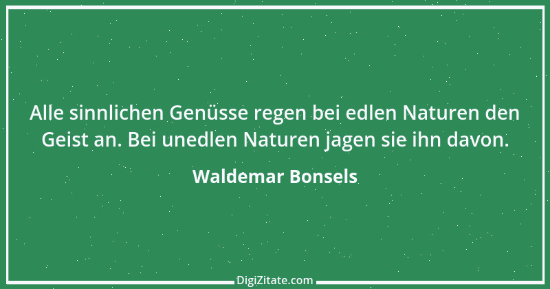 Zitat von Waldemar Bonsels 16