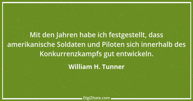 Zitat von William H. Tunner 1