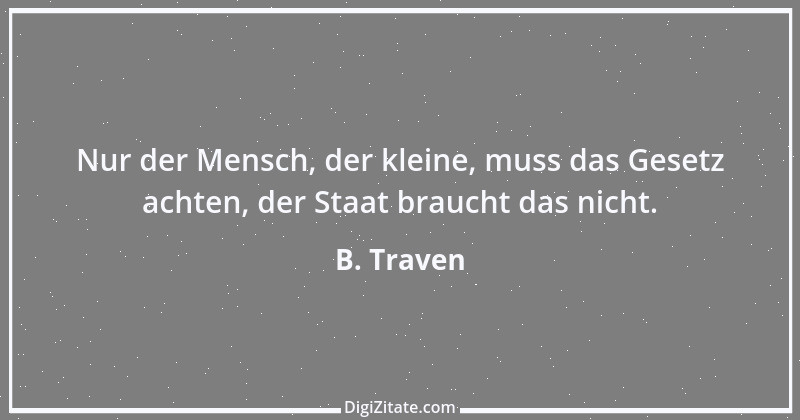 Zitat von B. Traven 240