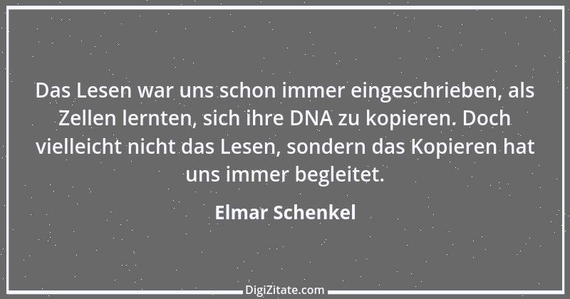 Zitat von Elmar Schenkel 356