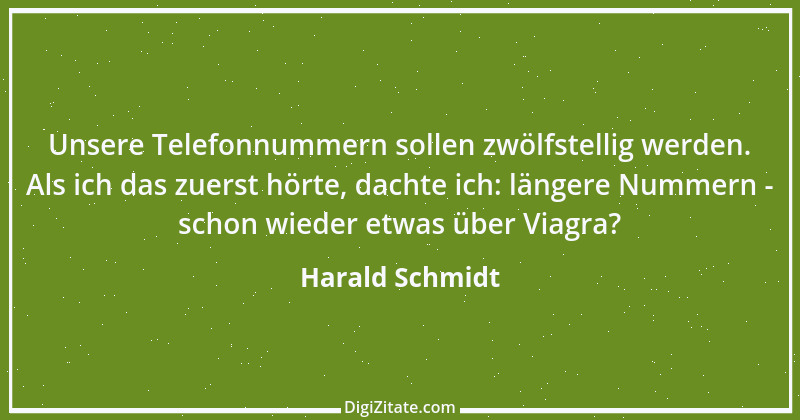 Zitat von Harald Schmidt 461