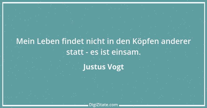 Zitat von Justus Vogt 285