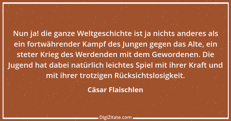 Zitat von Cäsar Flaischlen 3