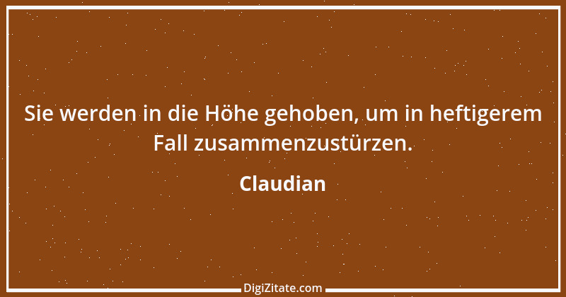 Zitat von Claudian 5