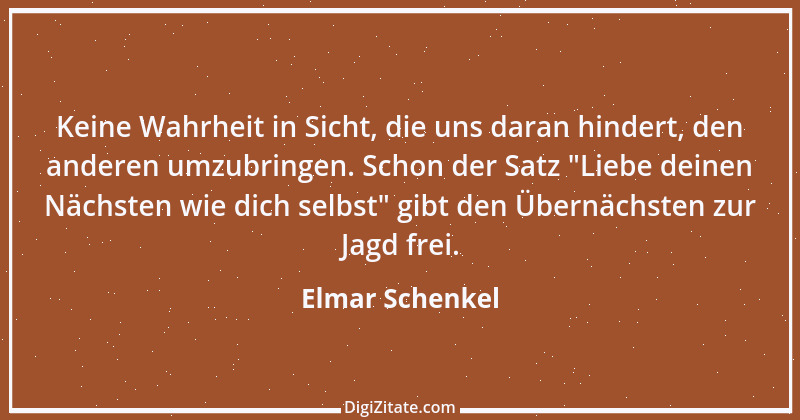 Zitat von Elmar Schenkel 357