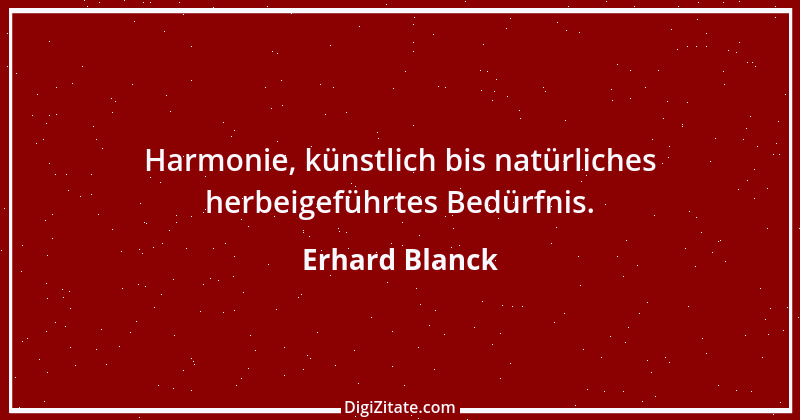 Zitat von Erhard Blanck 1699