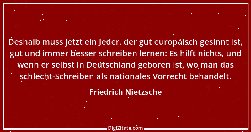 Zitat von Friedrich Nietzsche 1081