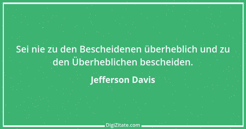 Zitat von Jefferson Davis 2