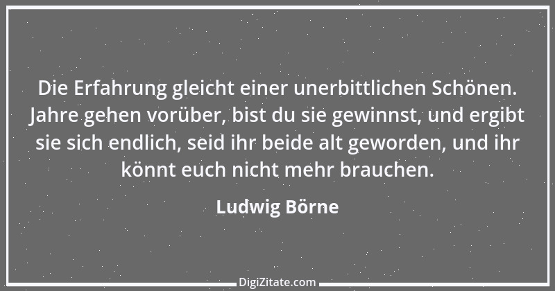 Zitat von Ludwig Börne 266