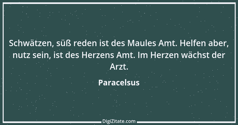 Zitat von Paracelsus 25