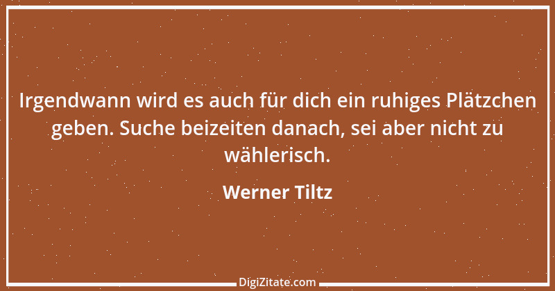 Zitat von Werner Tiltz 2