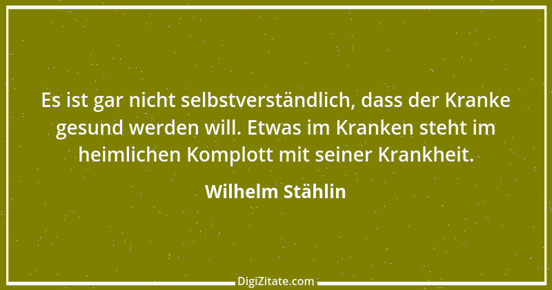 Zitat von Wilhelm Stählin 1