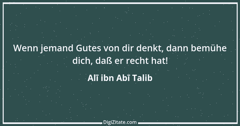 Zitat von Alī ibn Abī Talib 10